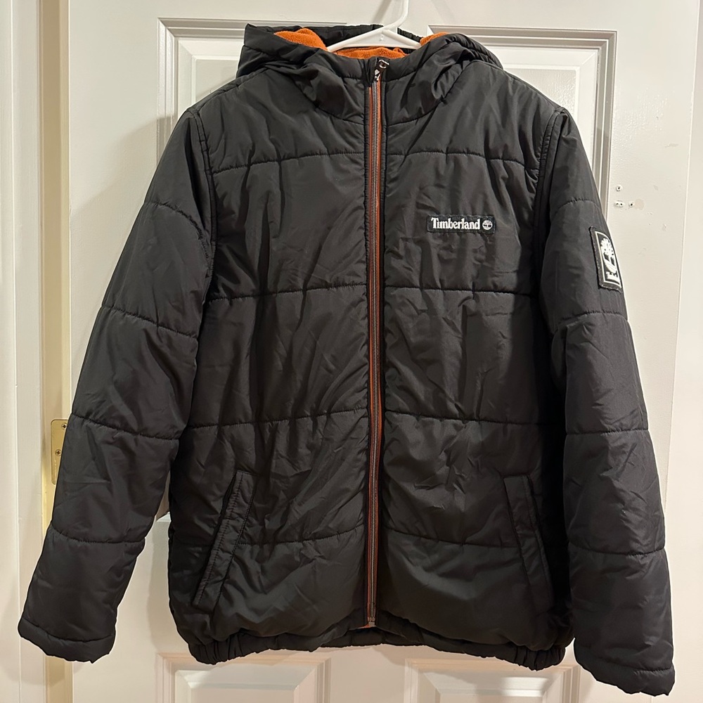 Kids Timberland Puffer Jacket, size XL